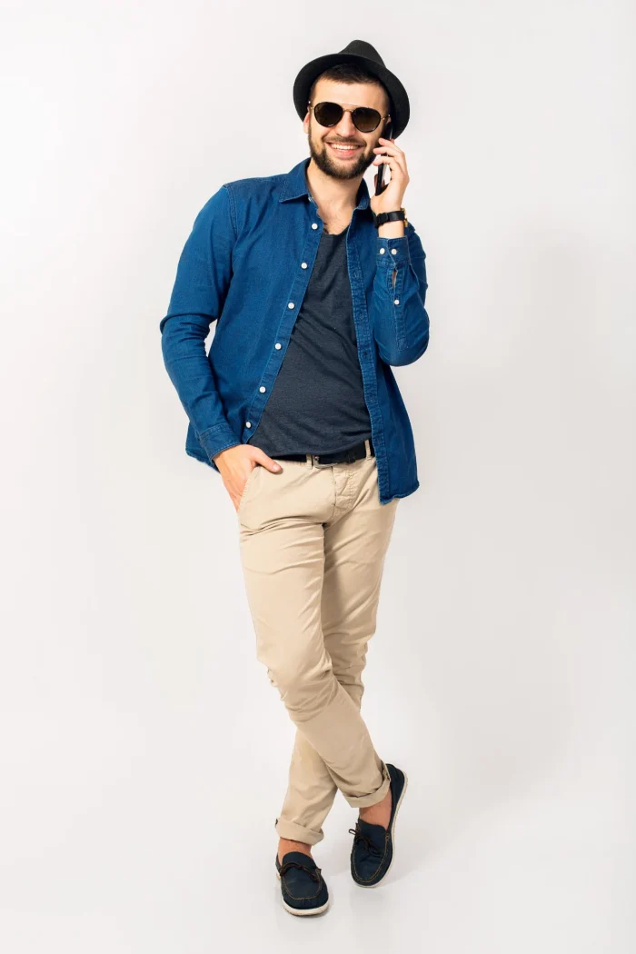 Relaxed Fit Poplin Blazers