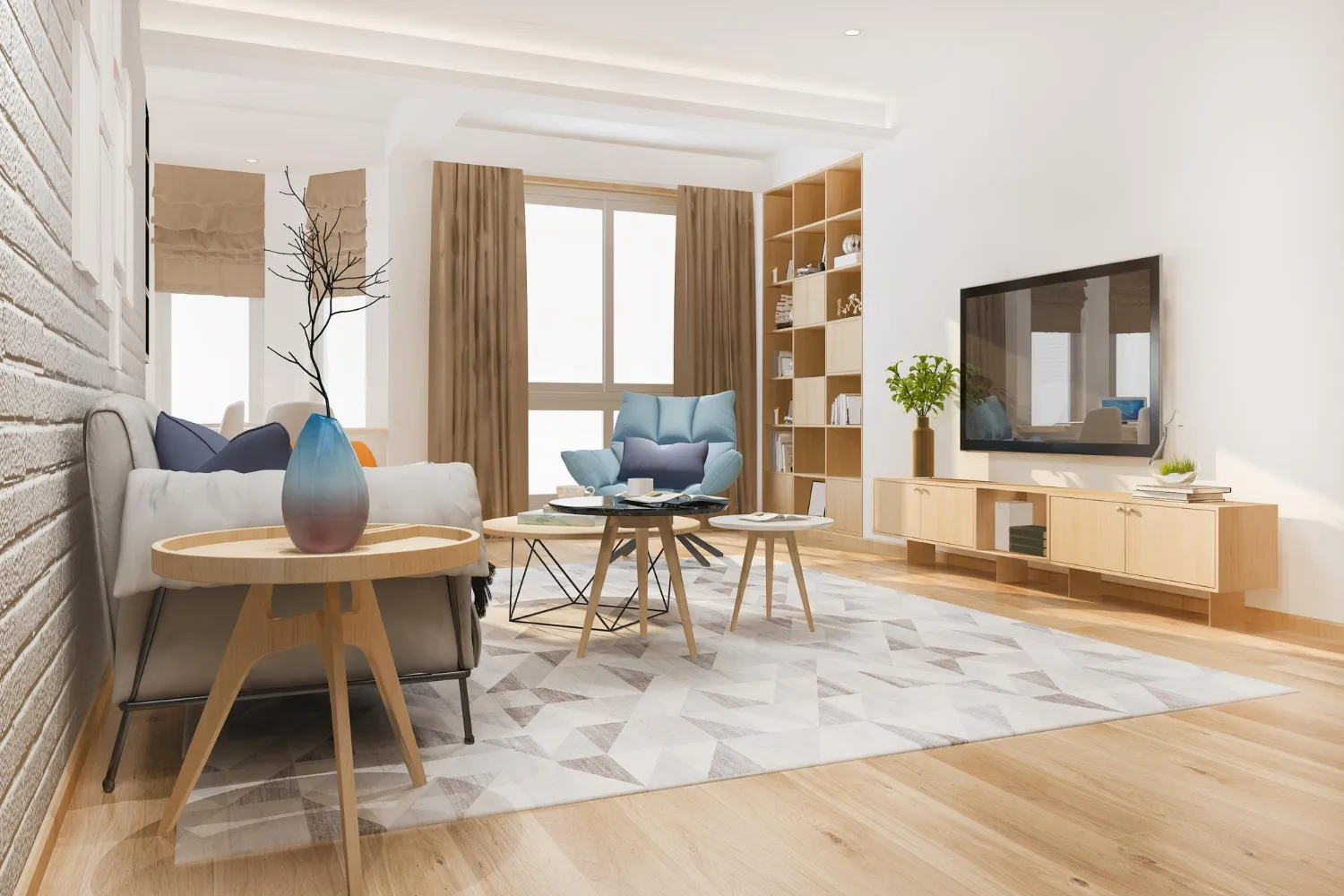 Relaxed City Office Lounge
