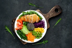 Grilled Garden Veg Meal