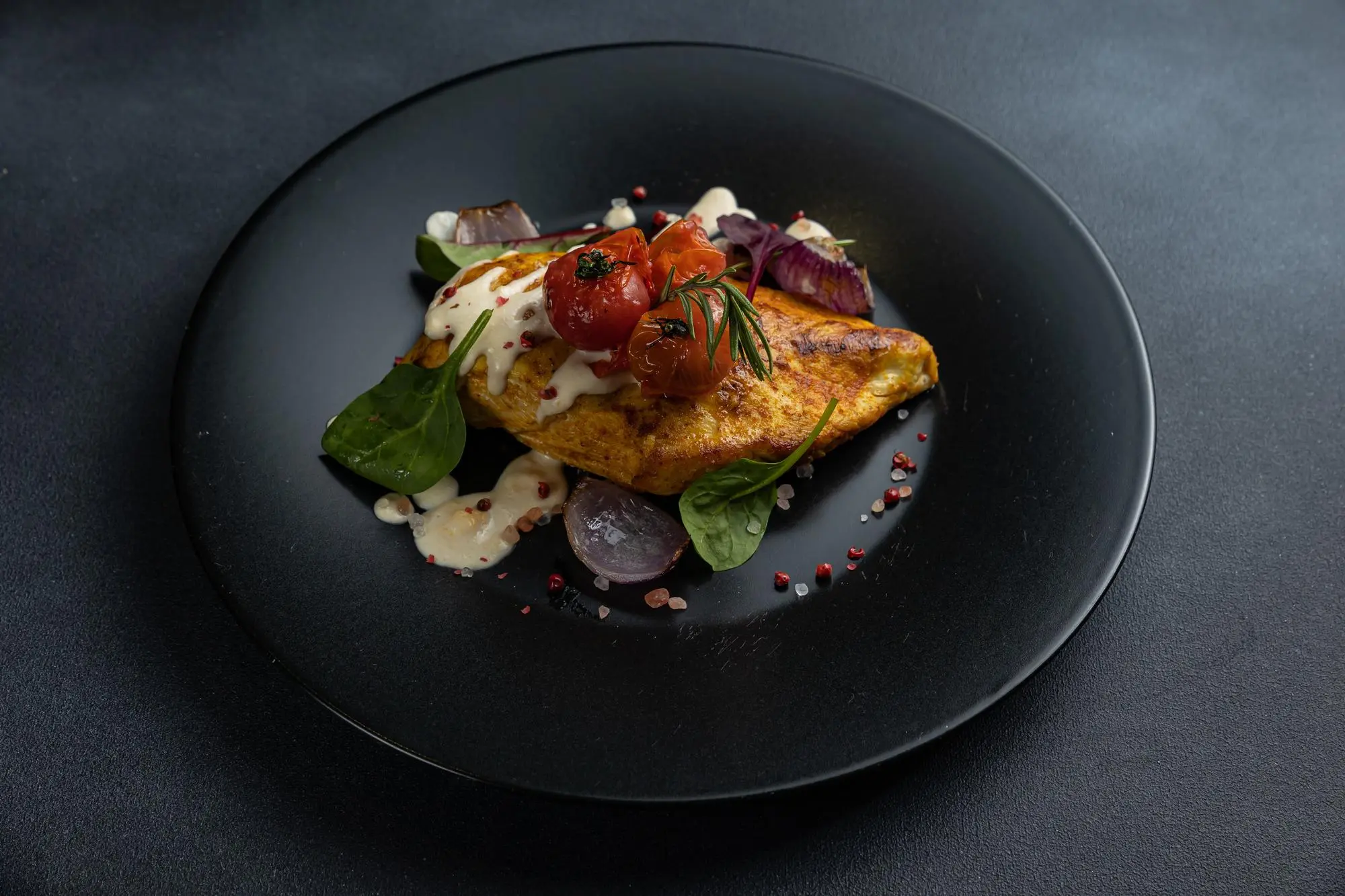 Grilled Salmon with Vegs