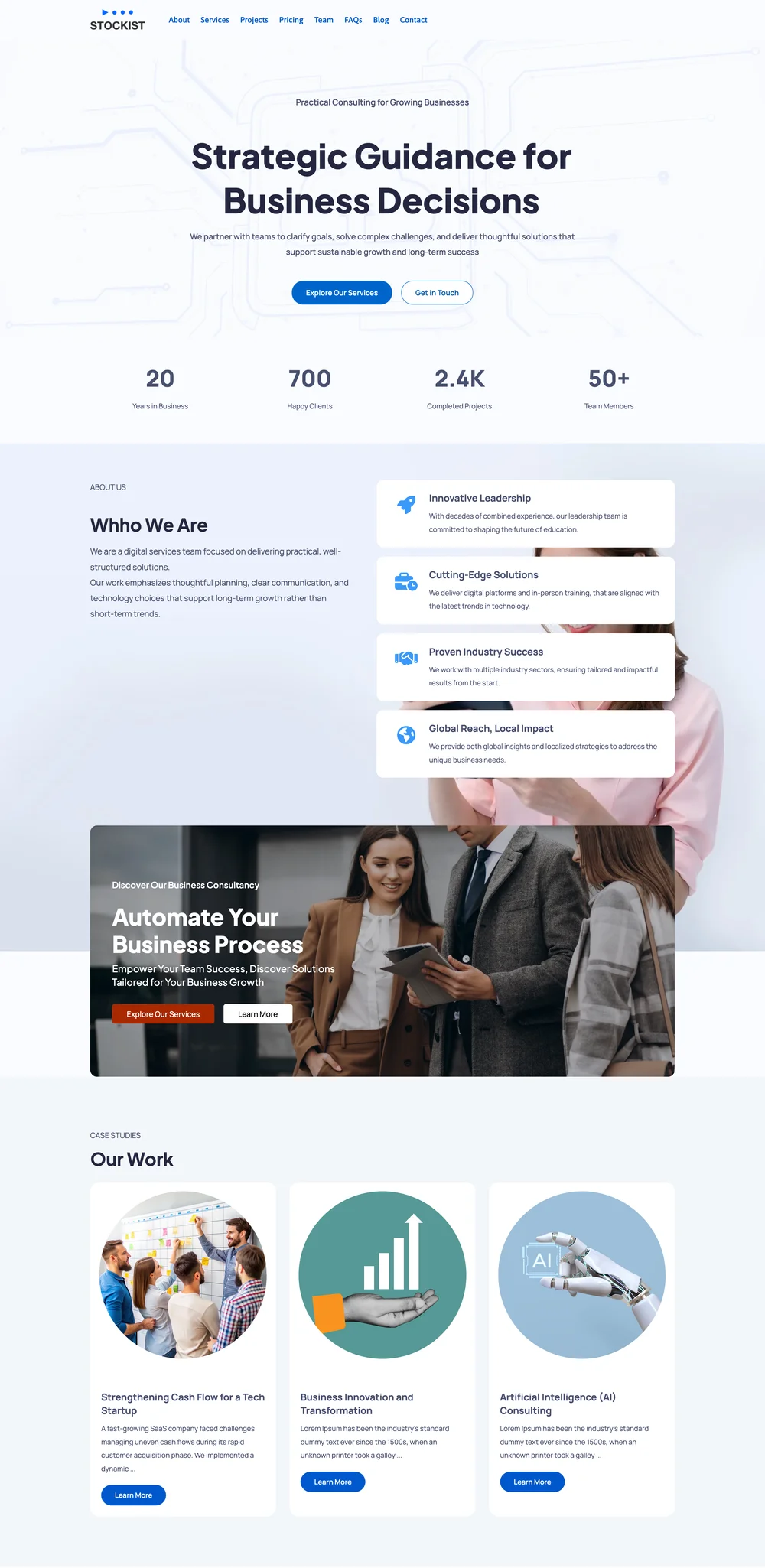 Business Consulting
