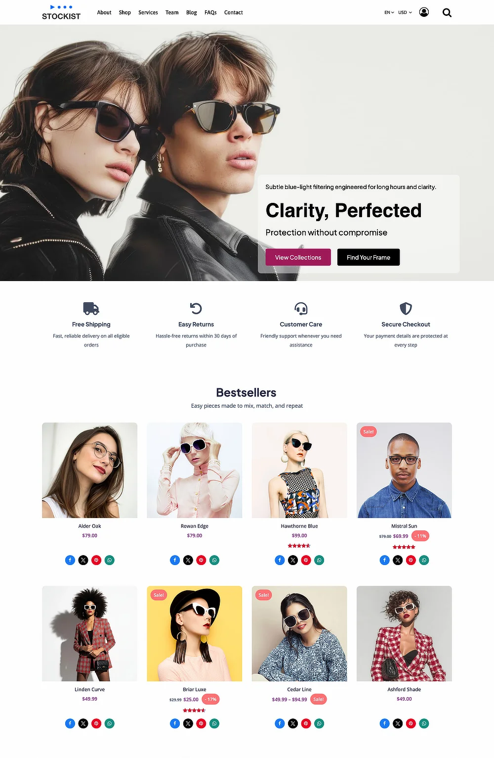 Eyeglasses Store